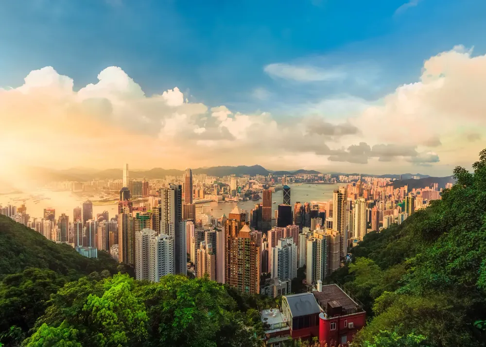 hong kong skyline